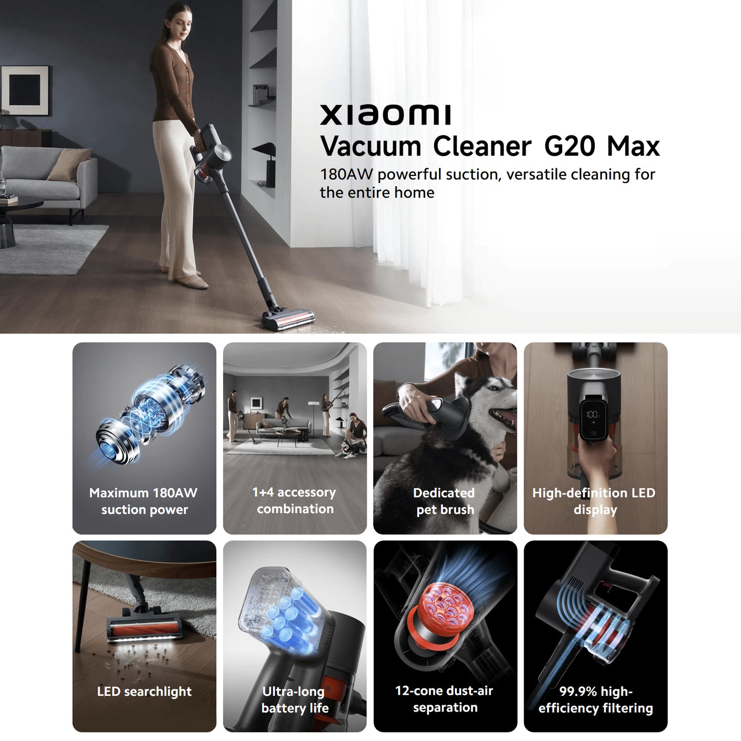 Xiaomi Vacuum Cleaner G20 Max