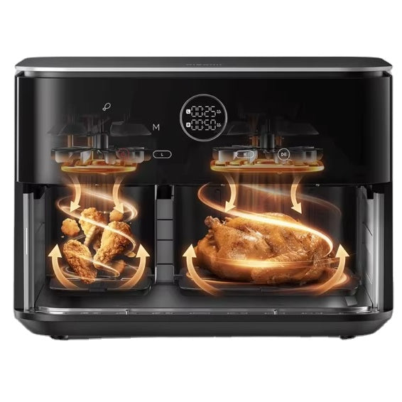 Xiaomi Dual Zone Air Fryer 10L Black