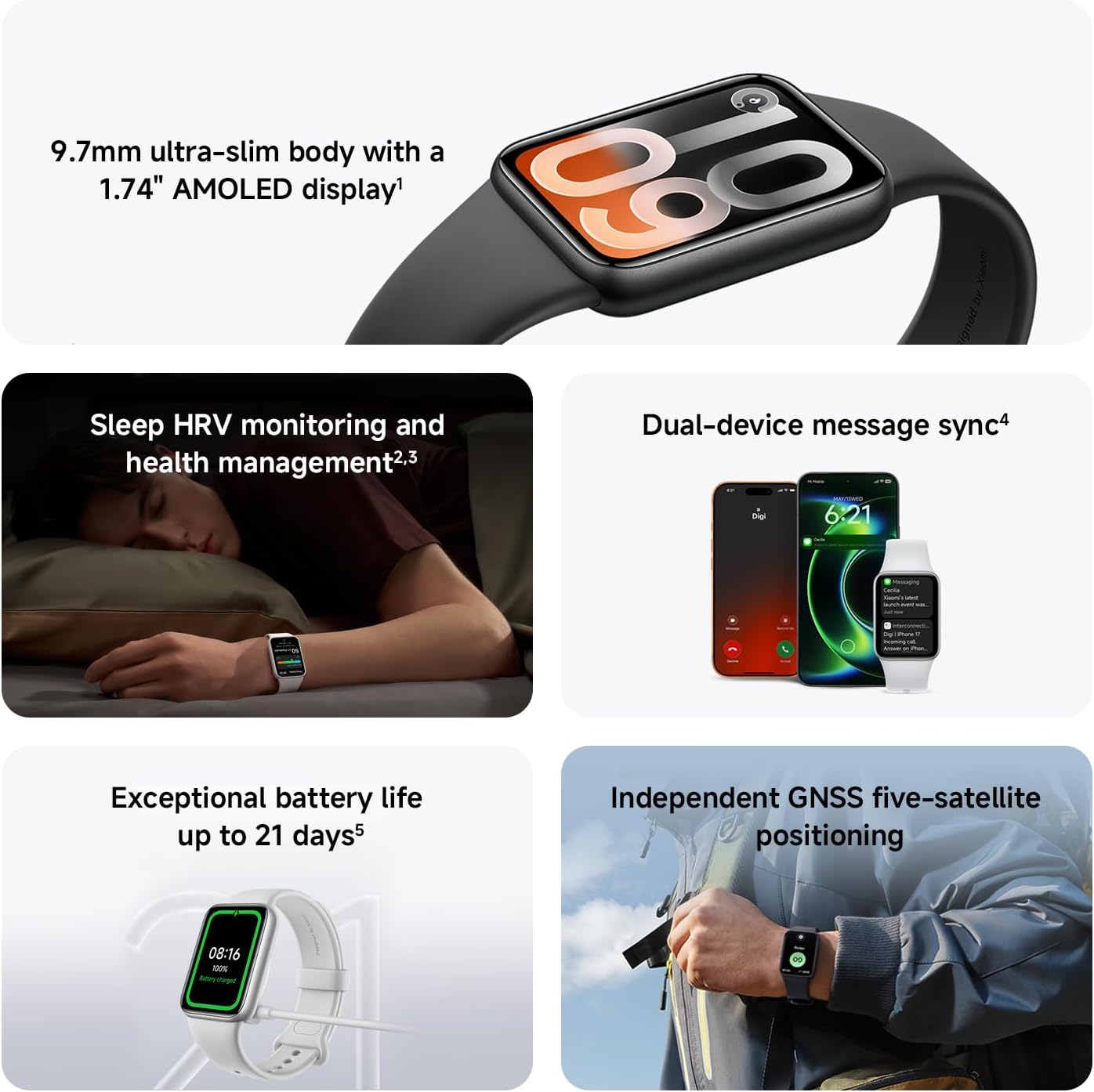 Xiaomi Smart Band 10 Pro Watch-style fitness tracker