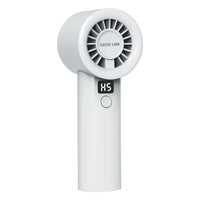 Green Lion Wind Mate Handheld Fan-White