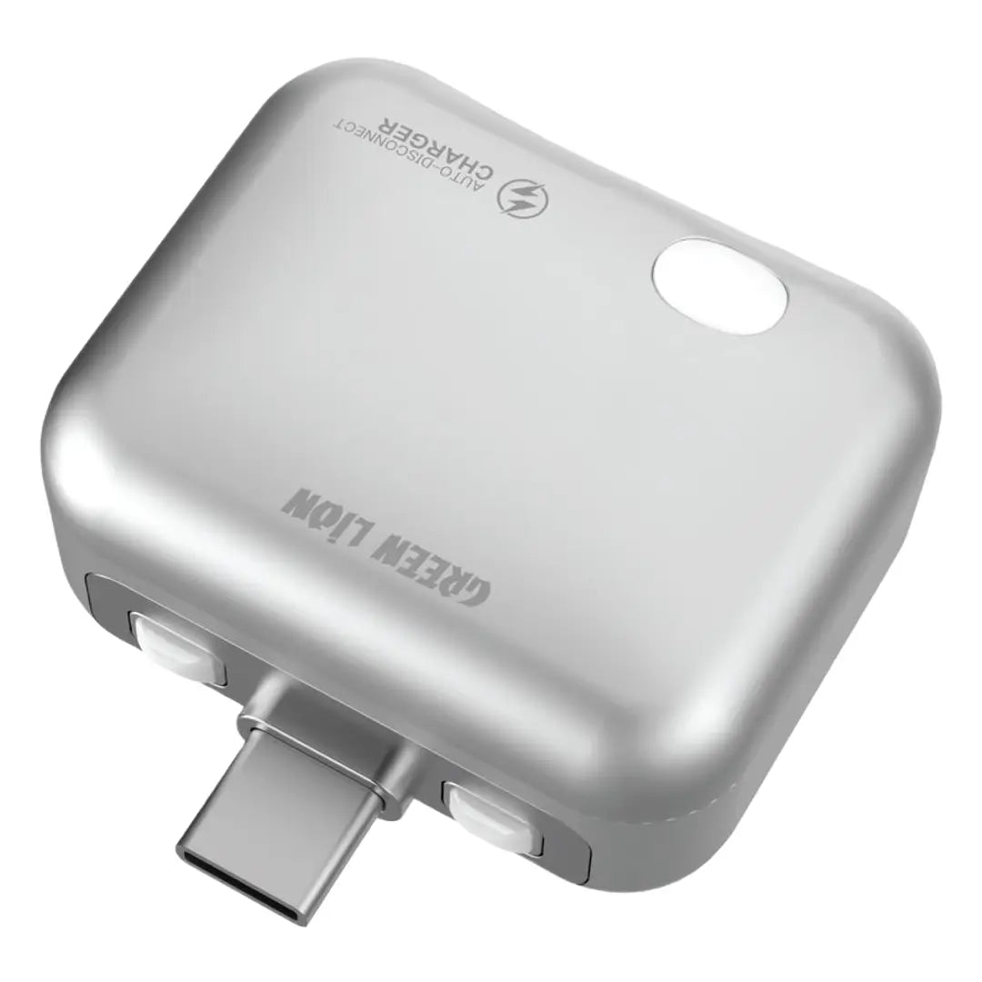 Green Lion Auto-Disconnect Smart Charger - Gray