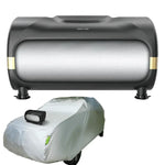Green Lion Auto Car Cover With Remote Control - Black