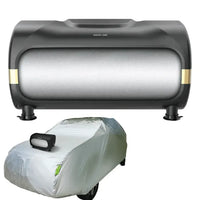 Green Lion Auto Car Cover With Remote Control - Black