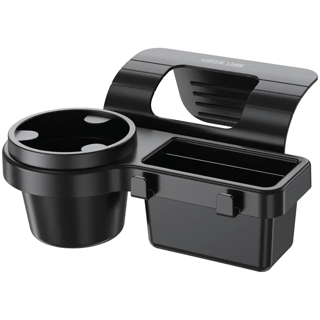 Green Lion Car Window Organizer - Black