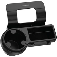 Green Lion Car Window Organizer - Black