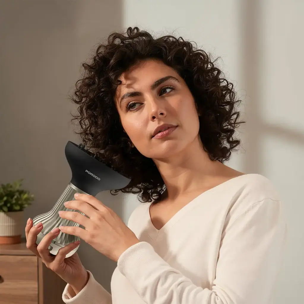 Porodo Portable High-Speed Hair Diffuser And Dryer For Curly Hair
