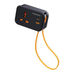 Porodo Universal Wall Socket - Black