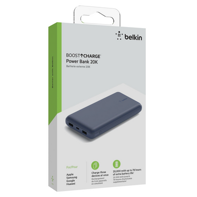Belkin Power Bank 20000Mah Bpb012Btbl