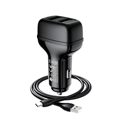 Car Charger Micro Hoco Z36 Dual Port