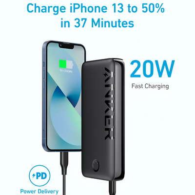 Anker 335 Power Bank 20000Mah A1288H11