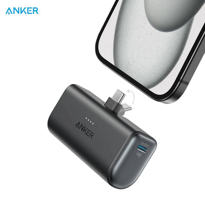 Anker Nano Power Bank 22.5W, Built-In Usb-C Connector