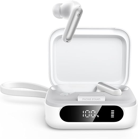 Soundcore P41I By Anker Adaptive Noise Cancelling Earbuds-White