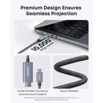 Anker Nano Usb-C To Hdmi Cable (6Ft,4K,Braided) Black