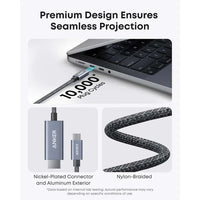 Anker Nano Usb-C To Hdmi Cable (6Ft,4K,Braided) Black