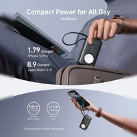 Anker Maggo Power Bank (10K, 35W, For Apple Watch) - A1657H11