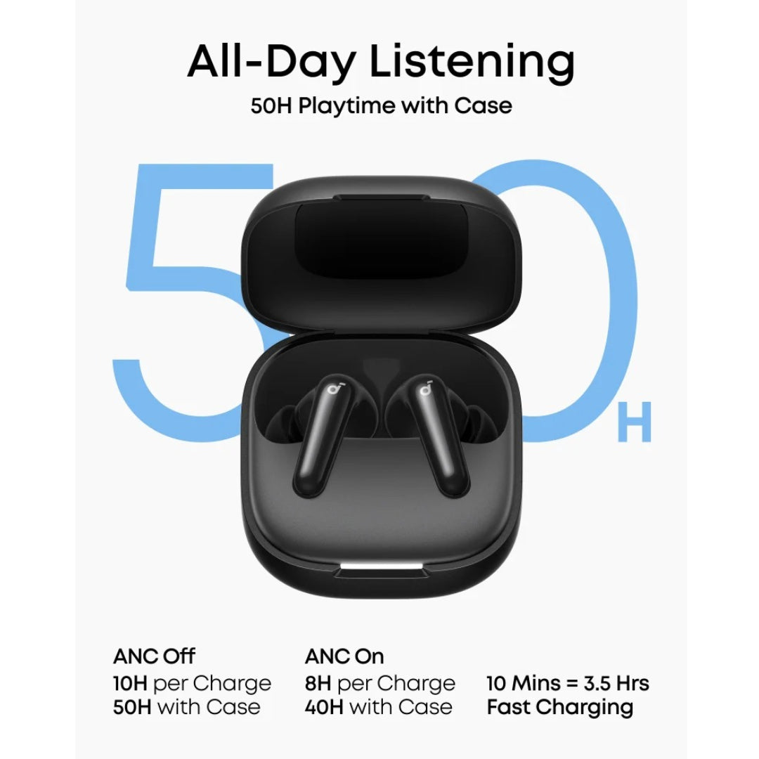 Anker Soundcore R60I Nc Wireless Earbuds- Black