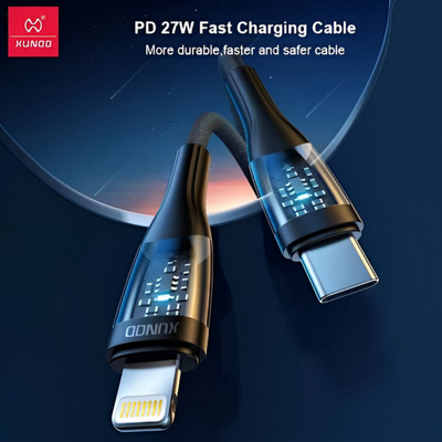 Xundd 2Mtr Cable Type C- Lightning Xddc-020