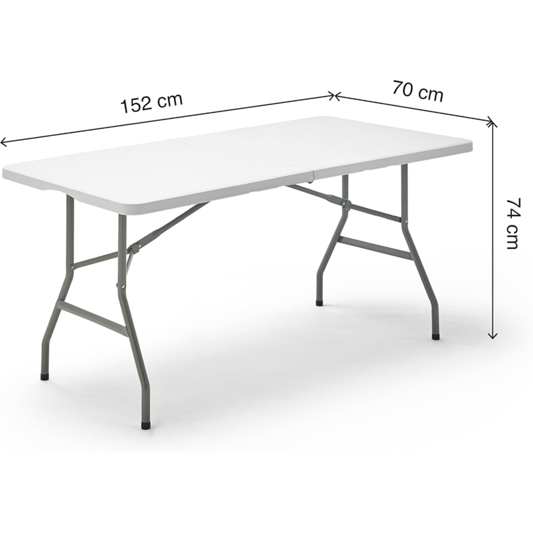 Multifunctional Folding Outdoor Table 152X74X74 Cm