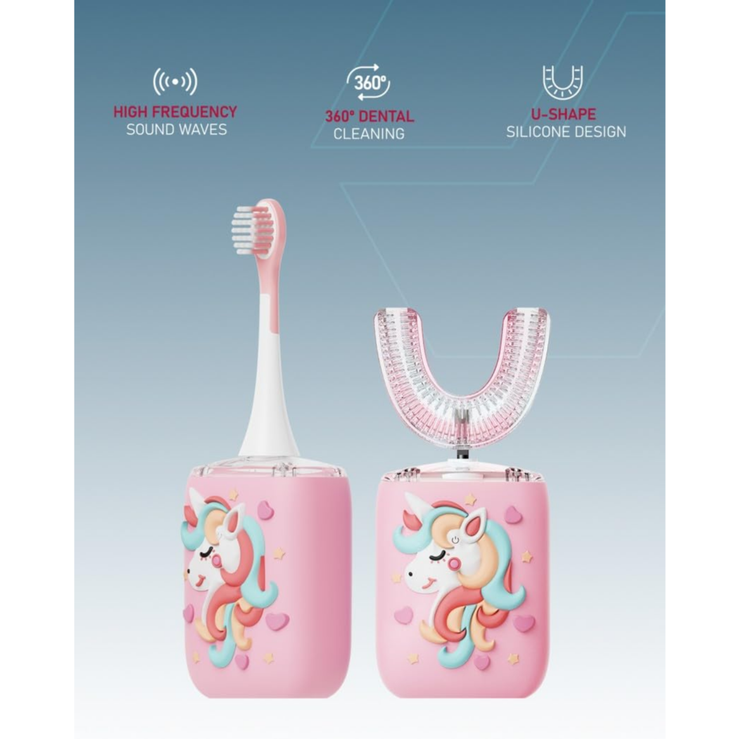Moxedo Electric Toothbrush For Kids / 2-In-1 Design