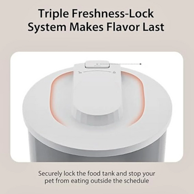 Green Lion Smart Pet Feeder With Stainless Steel Bowl