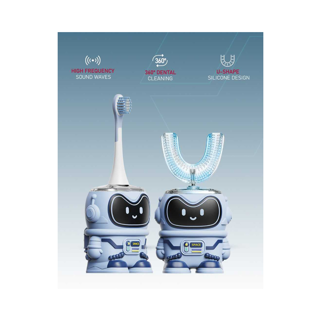 Moxedo Electric Toothbrush For Kids / 2-In-1 Design