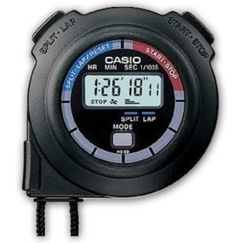 Casio Digital Dial Synthetic Band Stop Watch Hs-3