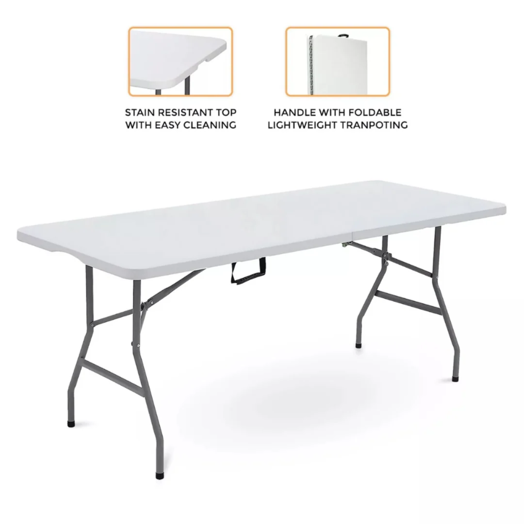 Multifunctional Folding Outdoor Table 152X74X74 Cm