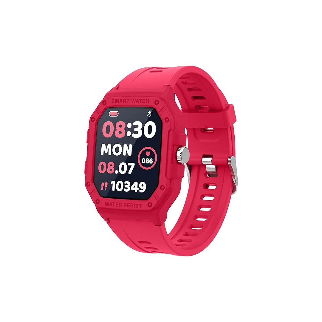 Moxedo Junior Smart Watch For Kids- Red