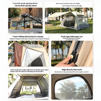 Portable Camping Tent Square 3M*3M