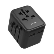 Porodo Dual Usb-A Universal Travel Adapter 2.4A